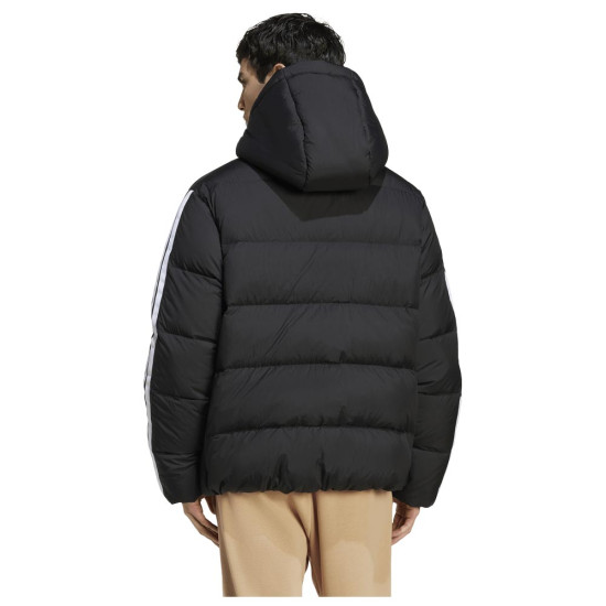 Adidas Ανδρικό μπουφάν Essentials Climawarm 3-Stripes Puffer Down Hooded Jacket